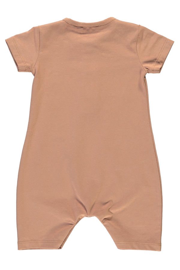 Baby Jumpsuit Tawny Brown